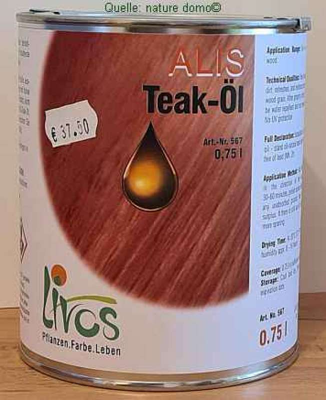 ALIS Teak-Öl 567_0,75ltr